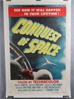 Conquest of Space 1955 Linen Backed Movie Poster