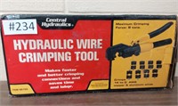 Hydraulic wire crimping tool - appears new