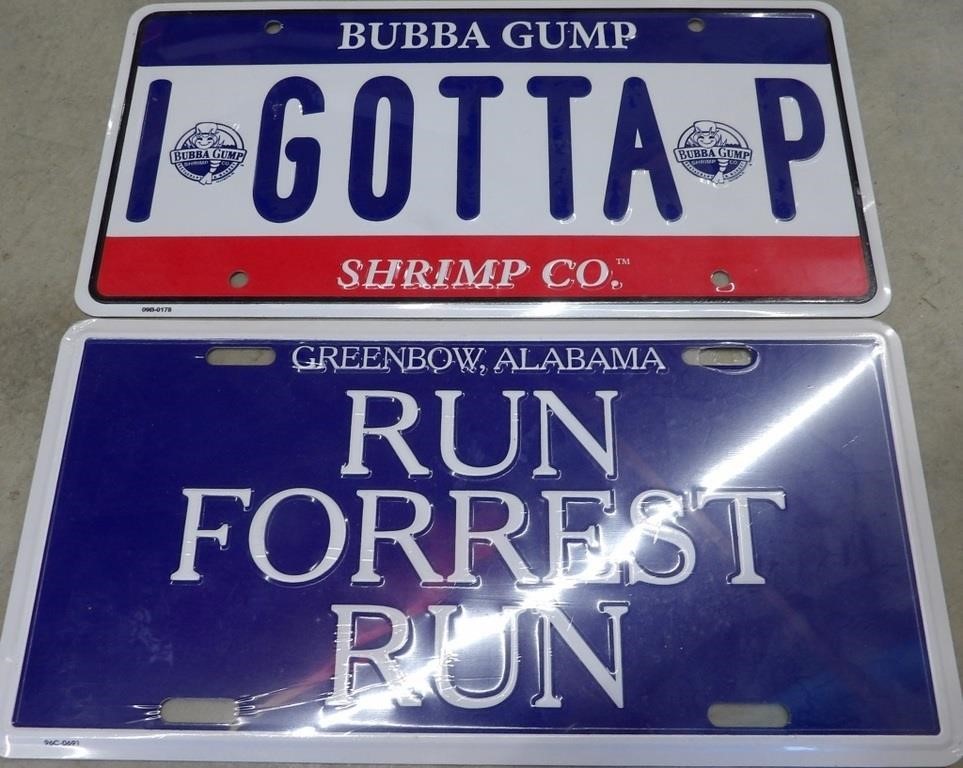 Forrest Gump Plates