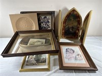 Picture frames and pictures