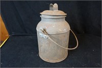 Metal Milk Can With Lid