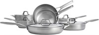 Calphalon 12-Pc Premier Stainless Steel Cookware
