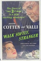 Walk Softly Stranger (1950) RKO Vintage 1sh Poster