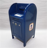 US Mail Box Metal Bank w/ Key