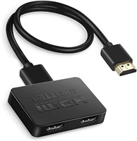 4K HDMI Splitter 1x2 with Cable