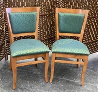 2ct Upholstered Dining Chairs