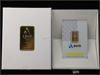 5g .999 Fine Gold Bar - Acre - Sealed - Limited