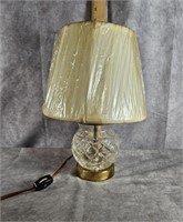 WATERFORD CRYSTAL GLASS LAMP