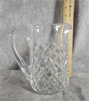 WATERFORD CRYSTAL PITCHER 7' TALL