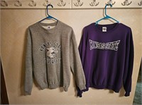 Pair of KSU sweatshirts L,XL