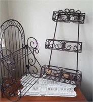 Home Interior metal wire display shelves -2