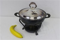 Vintage Silverplate Chafing Dish