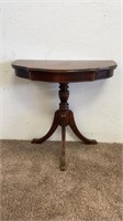 Antique Mahogany Halfmoon Table