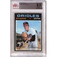 1971 Topps Jim Palmer Bvg 8.5