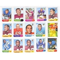 (57)1968 Topps Football Cards