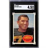 1960 Topps Forest Gregg Sgc 4.5