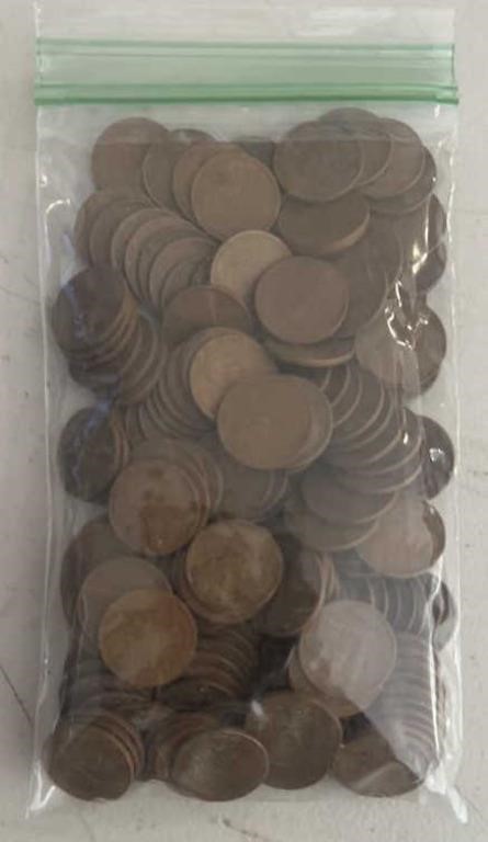 (BAG OF 166) LINCOLN WHEAT BACK CENTS