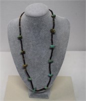 Turquoise & Bead Necklace