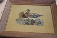 Framed Picture of Ducks