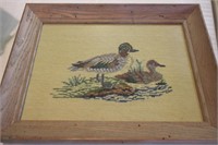 Framed Picture of Ducks