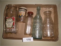 Glass Jars & Bottles: Heinz & Other