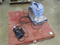 Portable Air Mover and Suction Machine-