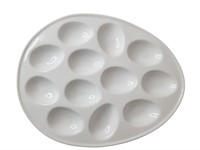 Cordon Bleu Ceramic Deviled Egg Platter