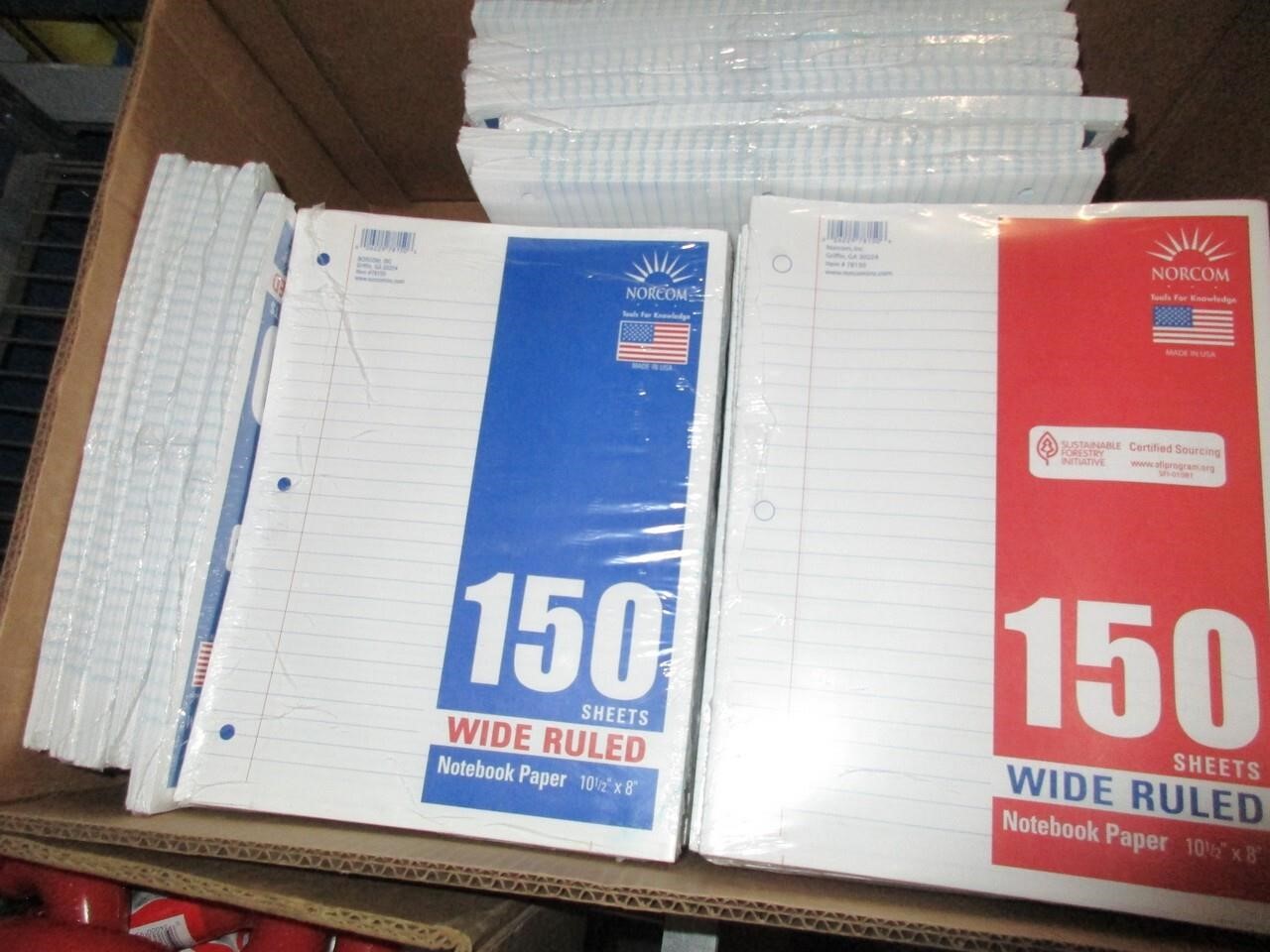 43 New Packs Notebook Paper