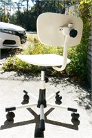 Adjustable Wood Swiveling Office Chair