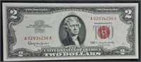 1963  $2 Legal Tender Red Seal   Unc