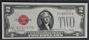 1928-G  $2 Legal Tender Red Seal  Unc