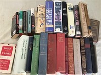 lot of vintage books