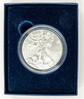 Coin 2016-W Silver Eagle+30th Anniversary-BU