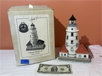Lefton Lighthouse Figurine- Chicago Harbor