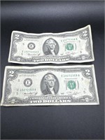 1976 CONSECUTIVE SERIAL NUMBER  $2 NOTES