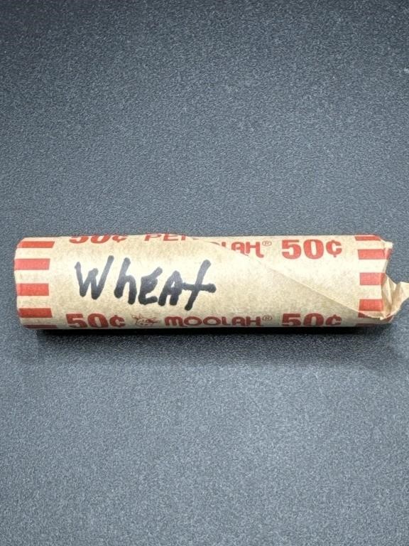 FULL ROLL OF WHEAT PENNIES