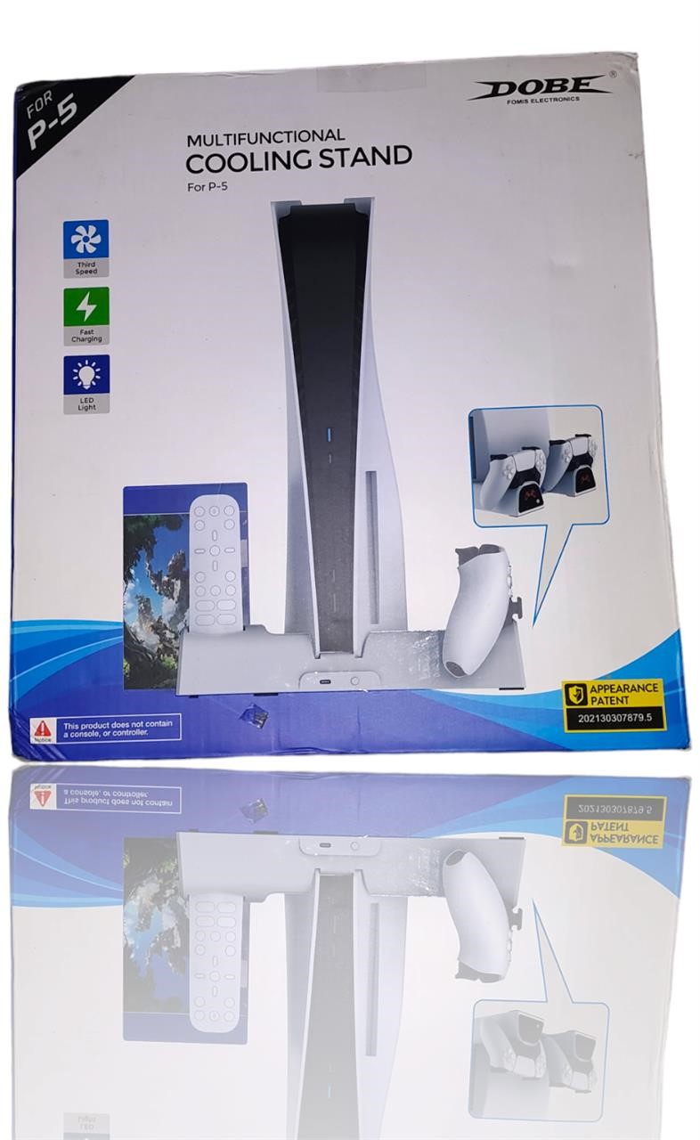 PS5 vertical stand charging dock