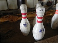 Vintage Bowling Pins, lot of 3