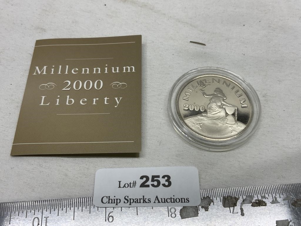 Millennium 2000 Liberty 10 Dollar Coin