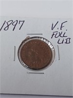 1897 Indian Head Penny