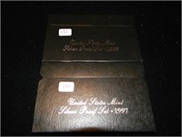 1995, 1997 Silver Proof Sets