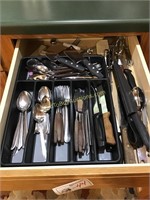Contents of Silverware Drawer as Shown