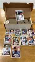 ——- box of loose football cards. May or may not