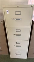 4 drawer metal filing cabinet