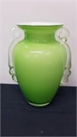 Heavy glass vase please preview 7.5 in tall
