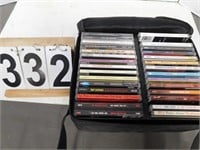 CD Holder w/ CD's Include Def Leppard