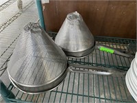 Pair of Cone S/S Strainers