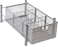 DecoBrothers Mesh Cabinet Basket Organizer with Sp