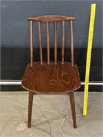 Vintage Nice Straight Back Spindle Chair