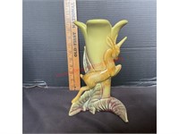 Mid Century Hull Pottery Unicorn Gazelle Vase 99
